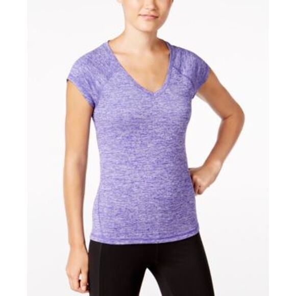 Ideology Rapidry Heathered Performance T-shirt purple, Small - Picture 1 of 11